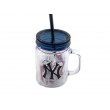 NY Yankees Mason Tumbler and Pez Dispenser